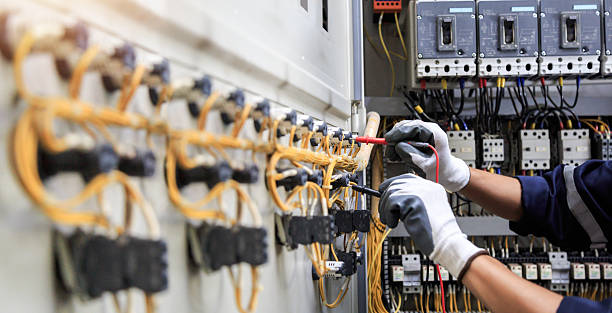 Professional Electrician technician working in Marietta, GA